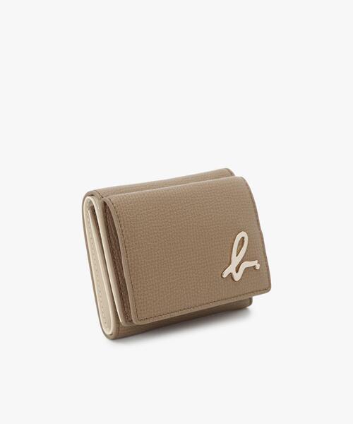 agnes b.（アニエスベー） 財布 レザー 三つ折りウォレット WAW01−05