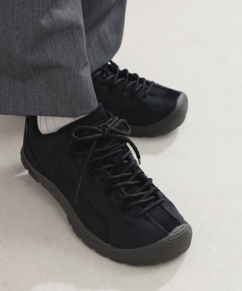 KEEN キーン レディース　24.5 ジャスパー コラボモデル　黒の替えひも付 KEEN（キーン） 撥水 スニーカー KEEN / Jasper ナイロン ウォーター