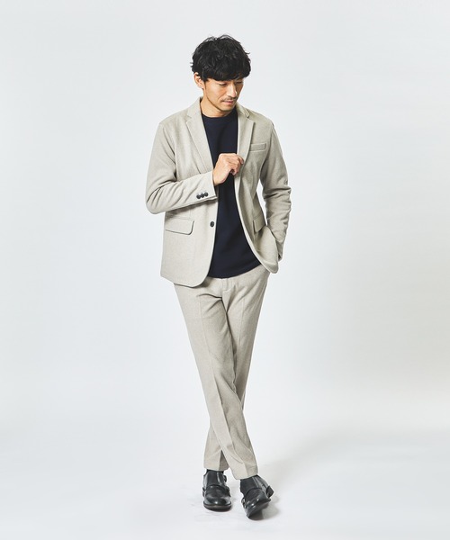 ABAHOUSE GRAY セットアップ 46 グレイッシュベージュ メンズ