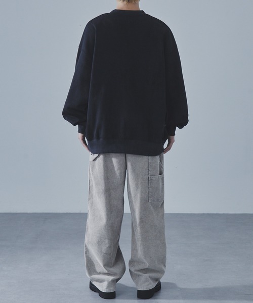 SLICK トレーナー スウェット 「SLICK/スリック」Used Print Fleece V