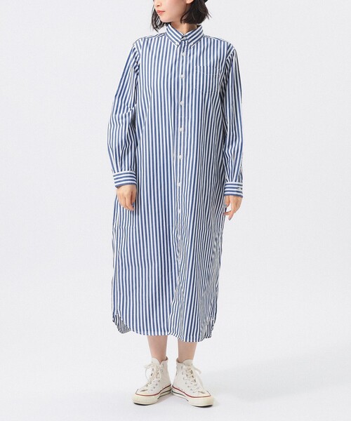 BEAMS BOY　ワンピース BEAMS BOY（ビームス ボーイ） ワンピース ストライプ BD ワンピース
