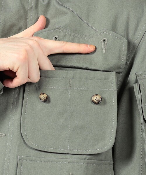 ブルゾン アウター Willis＆Geiger WHITE HUNTER FIELD JACKET コットンブルゾン メンズの画像