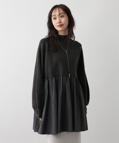 FOUND GOOD（ファウンドグッド） フハクキリカエニットチュニック