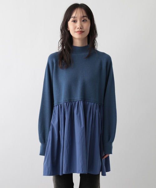 FOUND GOOD（ファウンドグッド） フハクキリカエニットチュニック