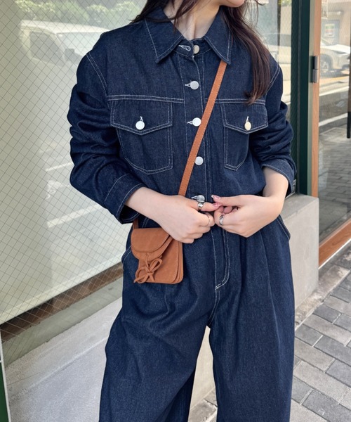 SOLLON.（ソルロン） セットアップ 「セットアップ」デニムシャツ