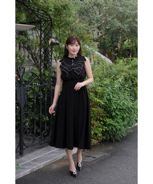 Her lip to ハーリップトゥ la seine dress ブラック 黒 着用1回】Herlipto La Seine Dress ハーリップトゥ