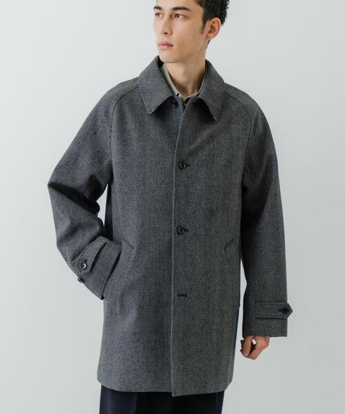 アーバンリサーチ（URBAN RESEARCH）/WINDPROOF TWEED HALF COAT URBAN RESEARCH（アーバンリサーチ） コート ジャケット WINDPROOF