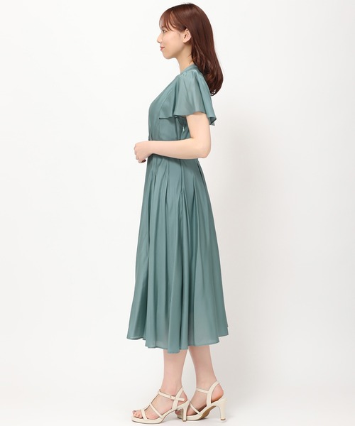 「MISCH MASCH」 ノースリーブワンピース M ブルー レディース_画像4