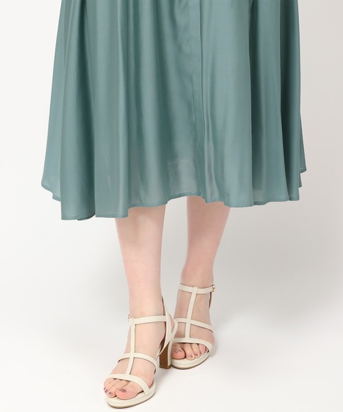 「MISCH MASCH」 ノースリーブワンピース M ブルー レディース_画像9