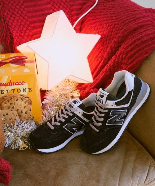 New Balance（ニューバランス） ローカットスニーカー 24.0cm ブラック