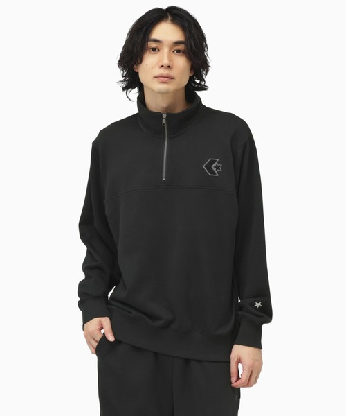 CONVERSE（コンバース） トレーナー スウェット CHENILLE ハーフジップ