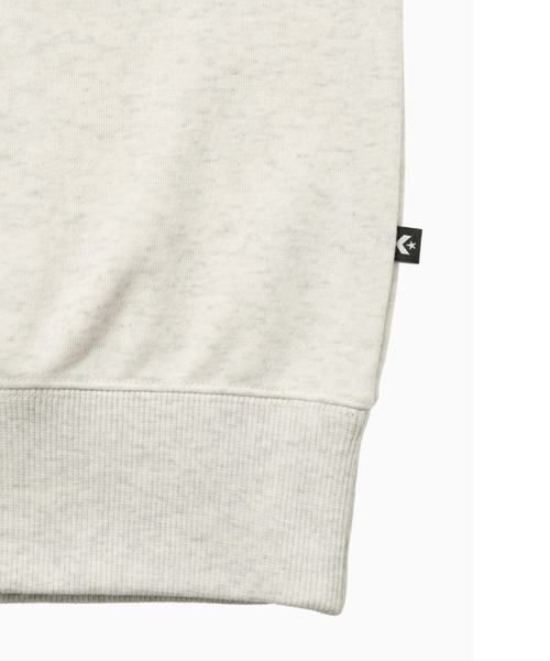 トレーナー/スウェット Chenille sweat CONVERSE（コンバース） トレーナー スウェット CHENILLE ハーフジップ