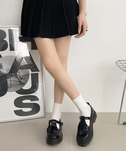 「Shoes in Closet」 シューズ 3L ブラック レディース_画像5