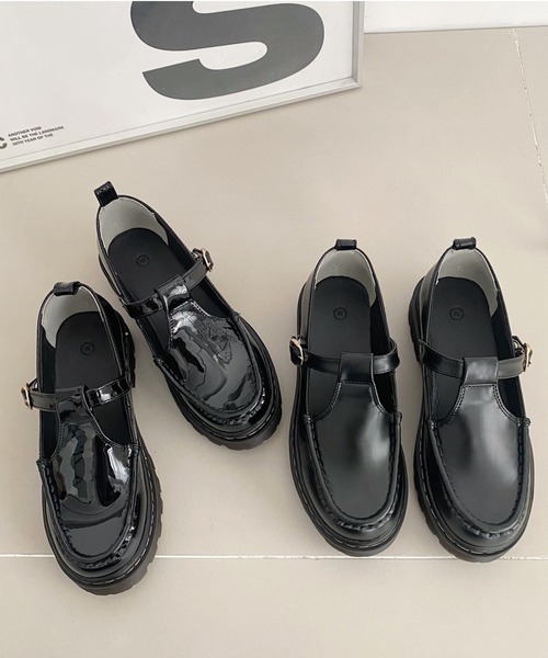 「Shoes in Closet」 シューズ 3L ブラック レディース_画像6
