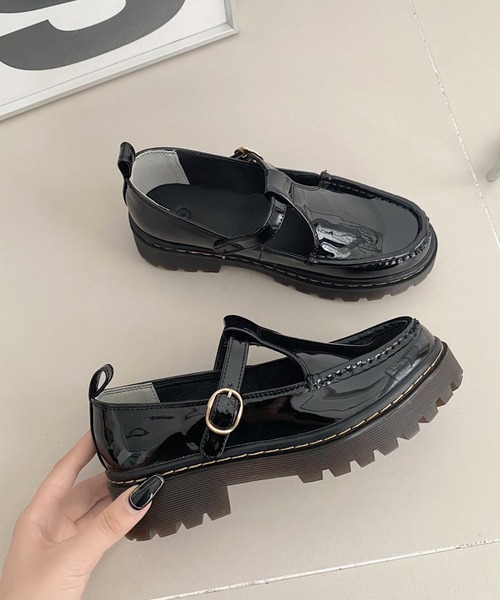 「Shoes in Closet」 シューズ 3L ブラック レディース_画像7