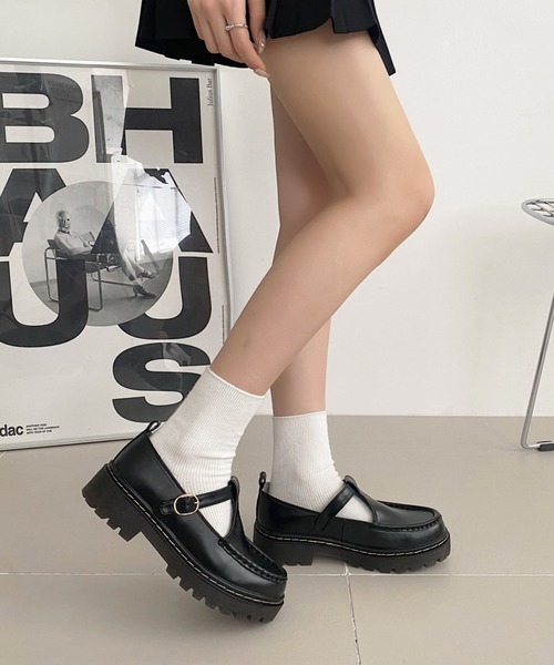 「Shoes in Closet」 シューズ 3L ブラック レディース_画像8