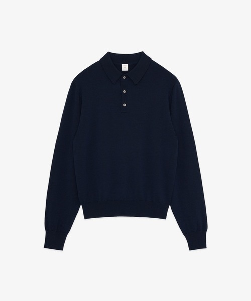 トップス front11201 REDE W-G Merino Polo Sweater FGS Original Classic Sweatshirts – FRONT 11201