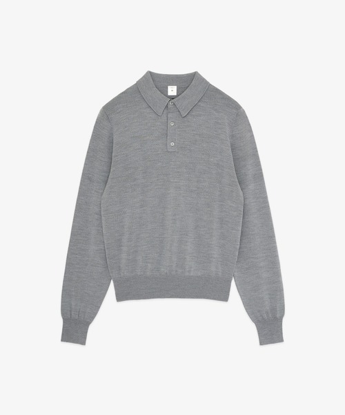 トップス front11201 REDE W-G Merino Polo Sweater FGS Original Classic Sweatshirts – FRONT 11201