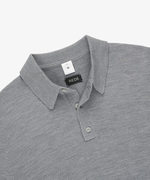 FRONT 11201 セーター ニット REDE W-G Merino Polo Sweater メンズ