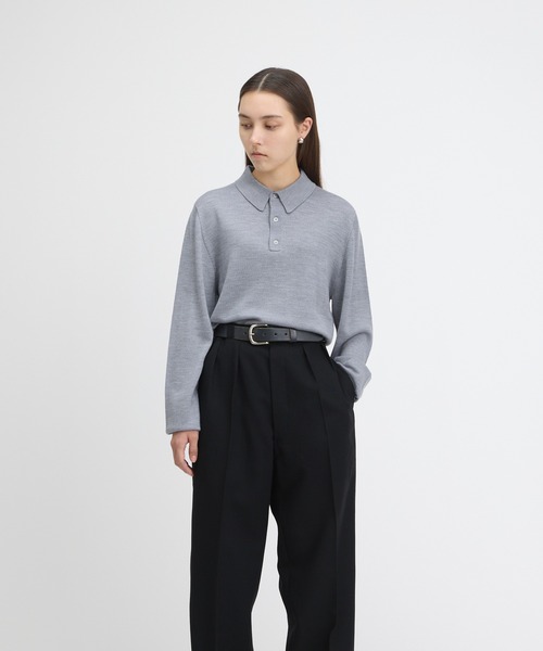 トップス front11201 REDE W-G Merino Polo Sweater FGS Original Classic Sweatshirts – FRONT 11201