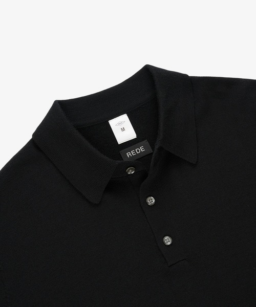 FRONT 11201 セーター ニット REDE W-G Merino Polo Sweater メンズ