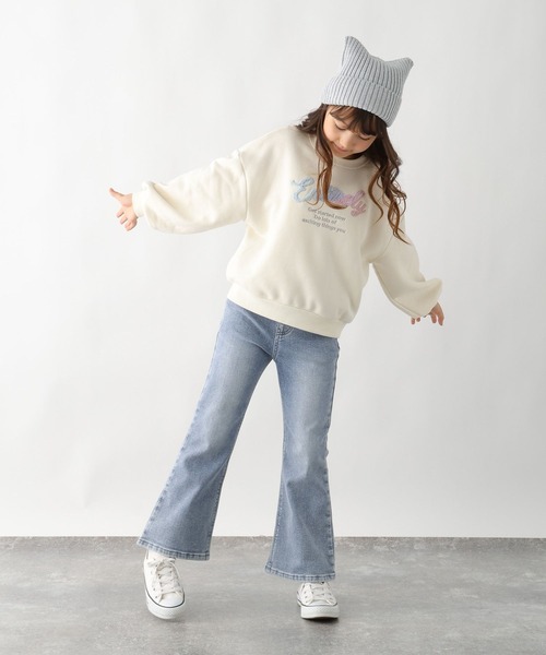 GLOBAL WORK（グローバルワーク） パンツ あったかスゴラクフレア