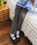 パンツ あったかスゴラクフレアパンツ/5813...の詳細画像4