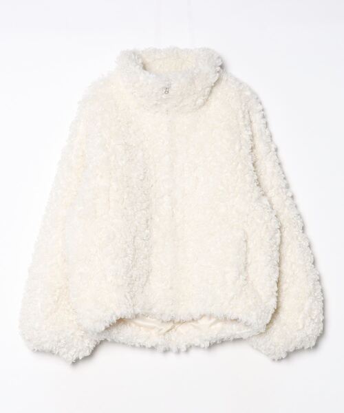 ELENDEEK（エレンディーク） ブルゾン FREE オフホワイト レディース