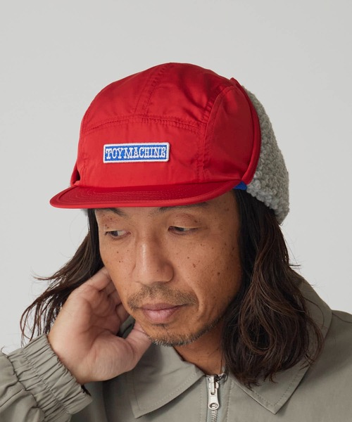 TOY MACHINE（トイマシーン） キャップ 帽子 TMC EARFLAP JET CAP 3WAY