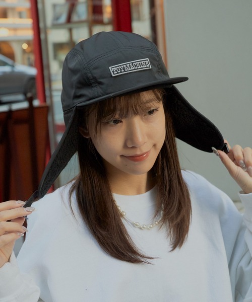TOY MACHINE（トイマシーン） キャップ 帽子 TMC EARFLAP JET CAP 3WAY