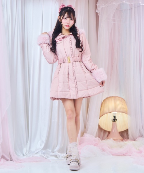 ReAmour ダウンコート ダウンジャケット ガーリーダウンコート