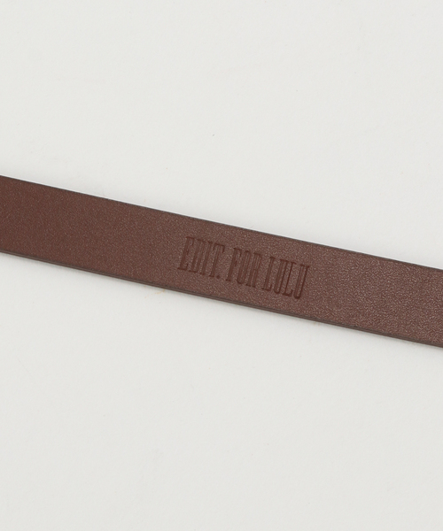 EDIT. FOR LULU（エディットフォールル） ベルト LULU leather belt
