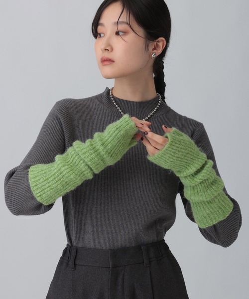 LEPSIM（レプシィム） アームカバー ニットアームウォーマー 598103