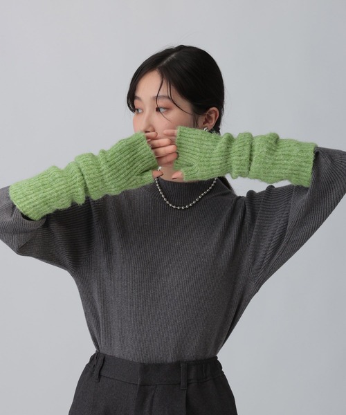 LEPSIM（レプシィム） アームカバー ニットアームウォーマー 598103