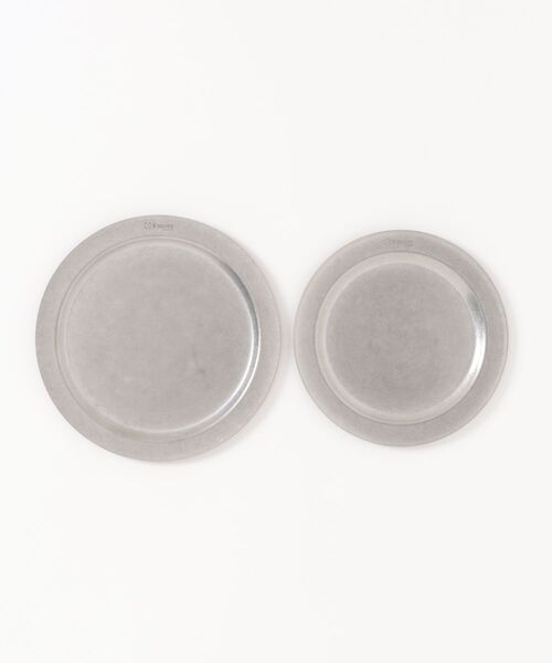 S'more 食器 S'moreステンレスプレート 2点セット : ZOZOTOWN Yahoo!店