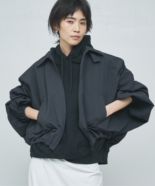 GALLARDAGALANTE フード付きブルゾン GALLARDAGALANTE（ガリャルダガランテ）の「フーデッドショート