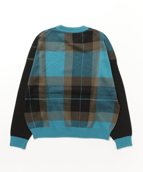 Ray BEAMS（レイ ビームス） 「FRED PERRY」長袖ニット SMALL ダーク