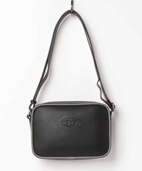 DIESEL ディーゼル ショルダーバッグ メンズ ブラック ロゴ DIESELディーゼルショルダーバッグ