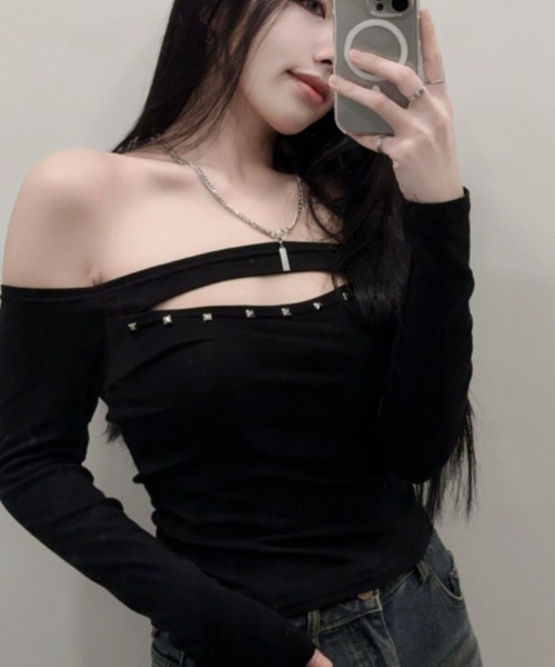 tシャツ ワンホン風 オフショルトップス レディース : ZOZOTOWN Yahoo
