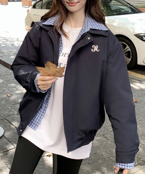 DIAVEL ブルゾン アウター 「2色展開」韓国ガーリー×ストリート