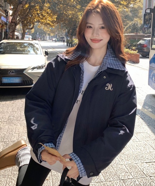 DIAVEL ブルゾン アウター 「2色展開」韓国ガーリー×ストリート