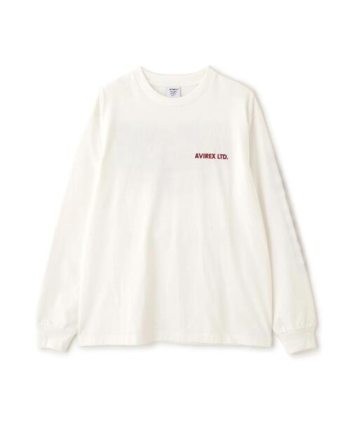 AVIREX（アヴィレックス） tシャツ ARMY VS NAVY GAME DAY L/S T-SHIRT
