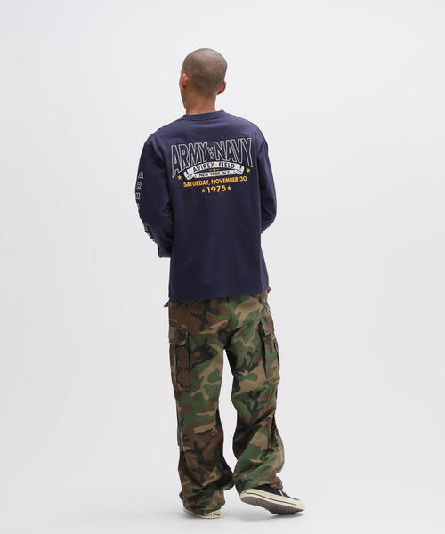 AVIREX（アヴィレックス） tシャツ ARMY VS NAVY GAME DAY L/S T-SHIRT