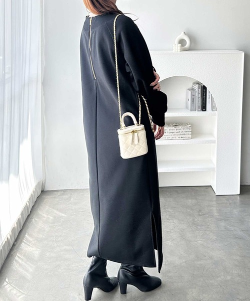 「GeeRA」 ニットワンピース X-LARGE ブラック レディース_画像9