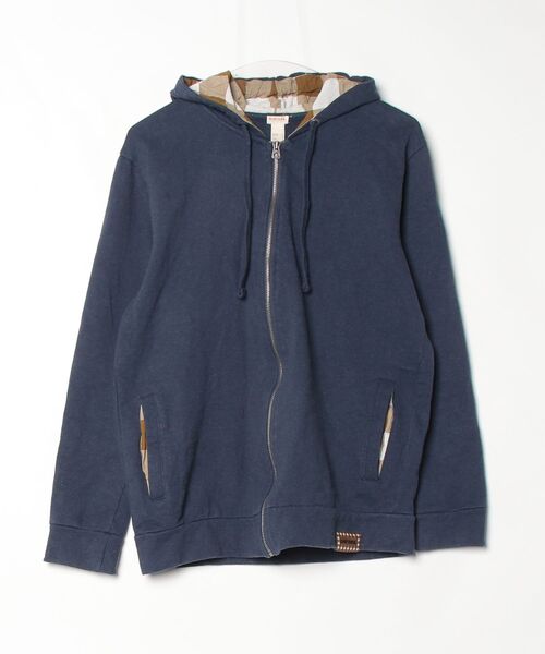 DIESEL（ディーゼル） ジップアップパーカー S ブルー メンズ