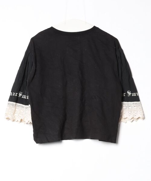 「GO TO HOLLYWOOD」 半袖カットソー ONE SIZE ブラック レディース_画像2