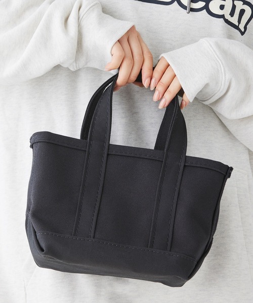 USA製　LLBEAN　エルエルビーン　トートバッグ　キャンバス　ブラック L.L.Bean（エルエルビーン） トートバッグ - ブラック レディース