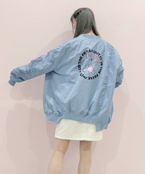 「Candy Stripper」 ブルゾン 2 ピンク レディースの画像