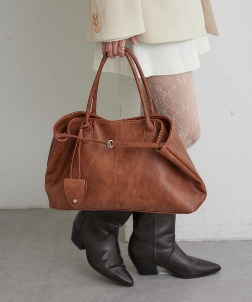 レディース　Mystic mystic（ミスティック） トートバッグ ベルト付きマルチBAG レディース