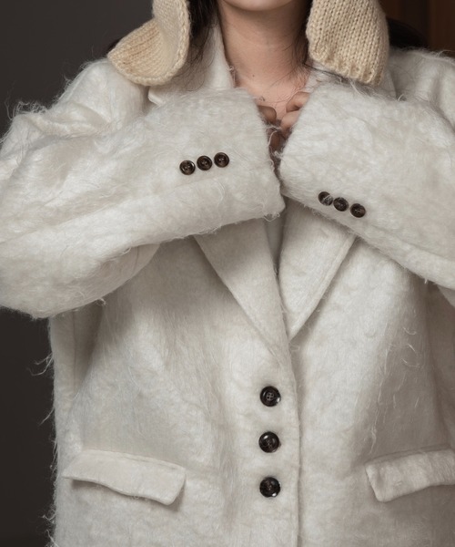 lawgy（ラウジー） コート FREE グレー レディース : ZOZOTOWN Yahoo